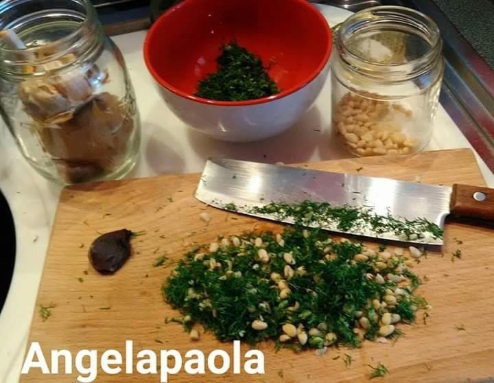 Spaghetti mit wildem Fenchel (alternativ: grüne Fenchelbüschel)